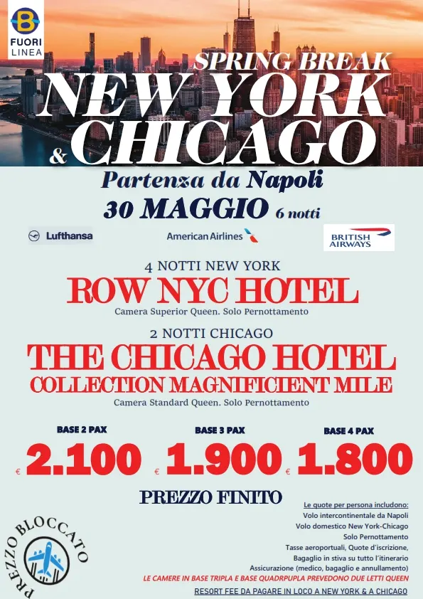 Offerta di viaggio pubblicata il 26 set 2026